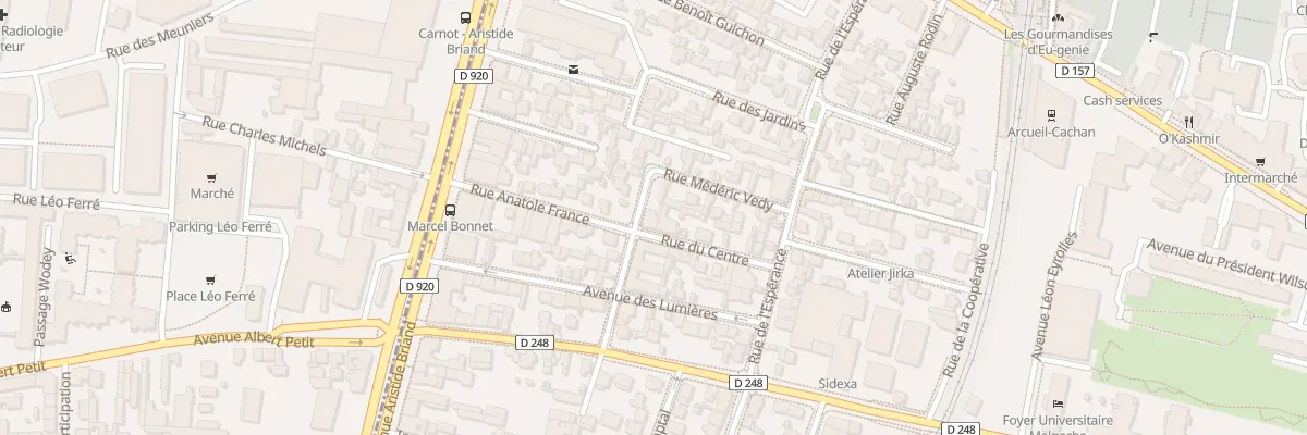 Plan du 3 Rue du Bel-air à Cachan