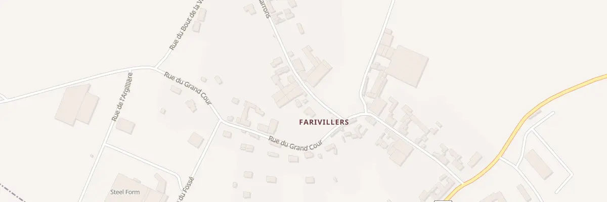Plan du 5 Rue des Charrons à Saint-André-Farivillers