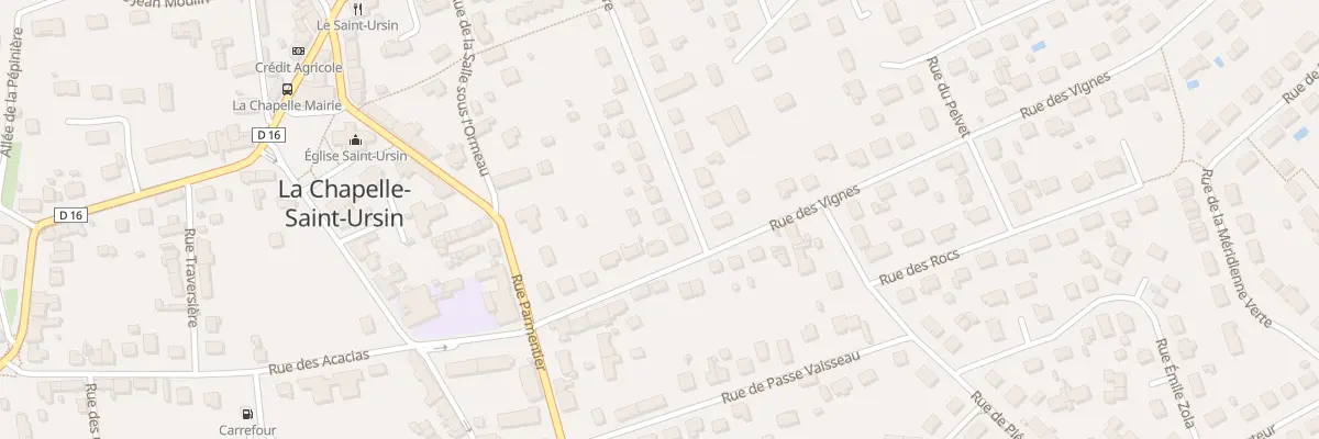 Plan du 1 Rue de Verrière à La Chapelle-Saint-Ursin