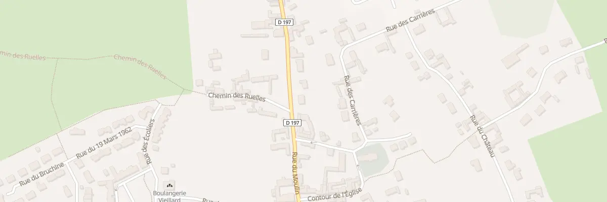 Plan du 10A Rue du Moulin à Mametz