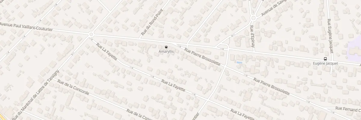 Plan du 8 Rue Pierre Brossolette à Sainte-Geneviève-des-Bois