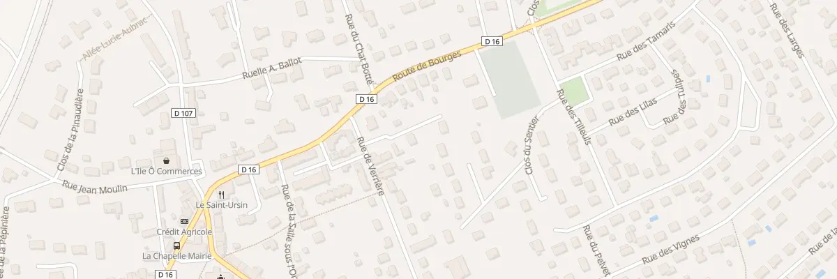 Plan du 22 Rue de Verrière à La Chapelle-Saint-Ursin