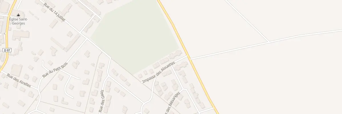 Plan du 8 Rue des Piverts à Villers-Bocage