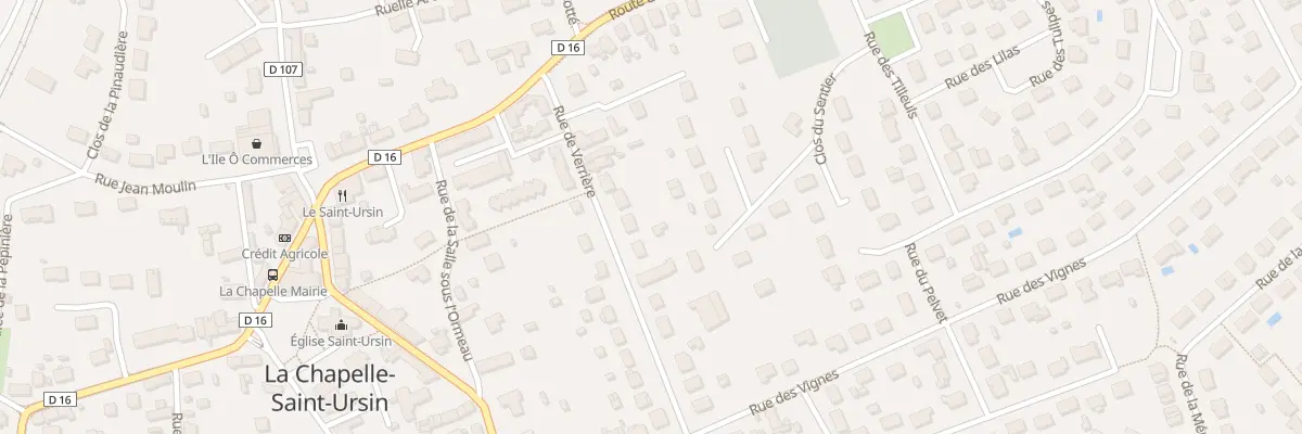 Plan du 12 Rue de Verrière à La Chapelle-Saint-Ursin