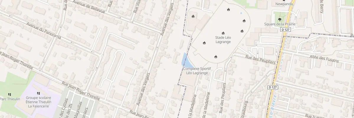 Plan du 40B Av des Vergers à Bourg-la-Reine