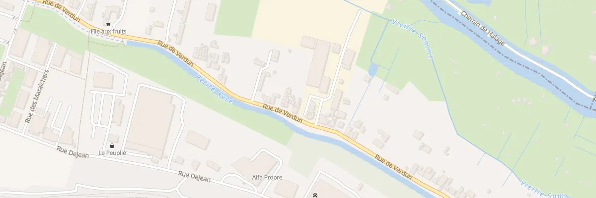 Plan du 441 Rue de Verdun à Amiens