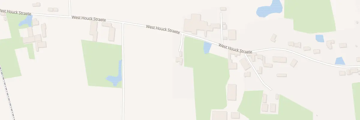 Plan du 529 Vc West Houck Straete à Buysscheure