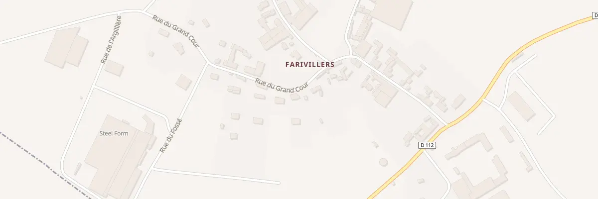 Plan du 11 Rue du Grand Cour à Saint-André-Farivillers