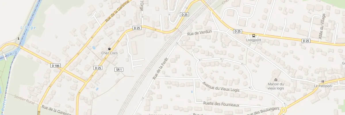 Plan du 5 Rue de la Foret à Villemoisson-sur-Orge
