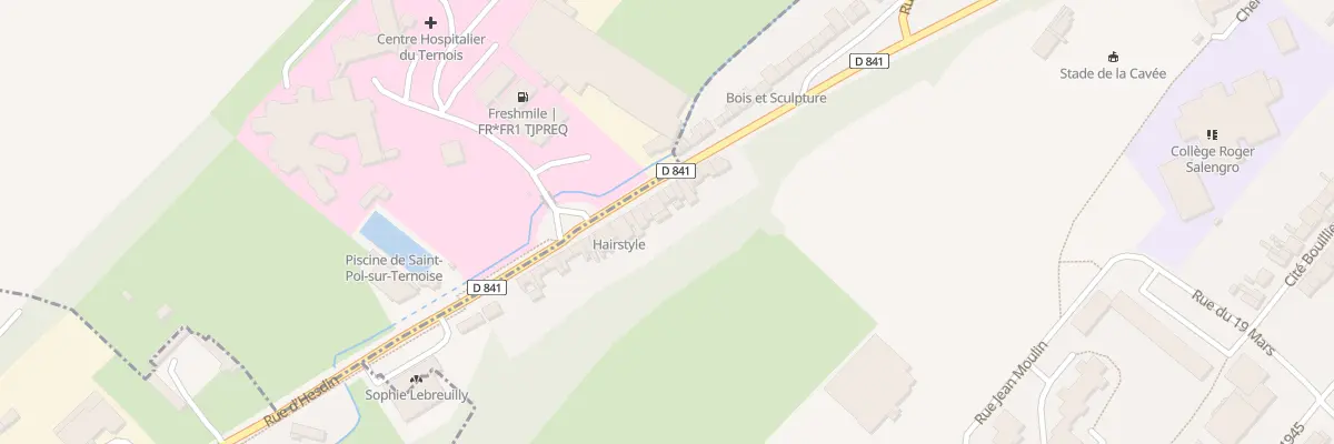 Plan du 141 Rue d’Hesdin à Saint-Pol-sur-Ternoise