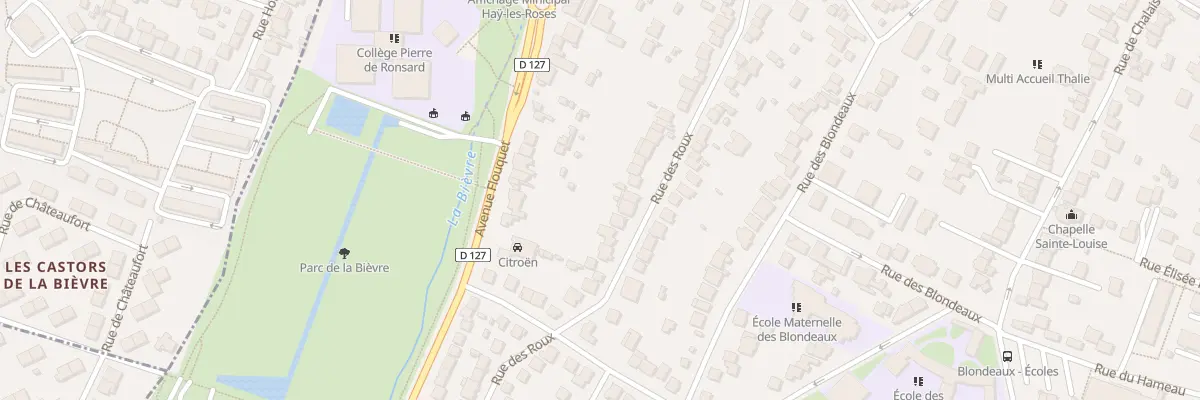 Plan du 52 Rue des Roux à L’Haÿ-les-Roses