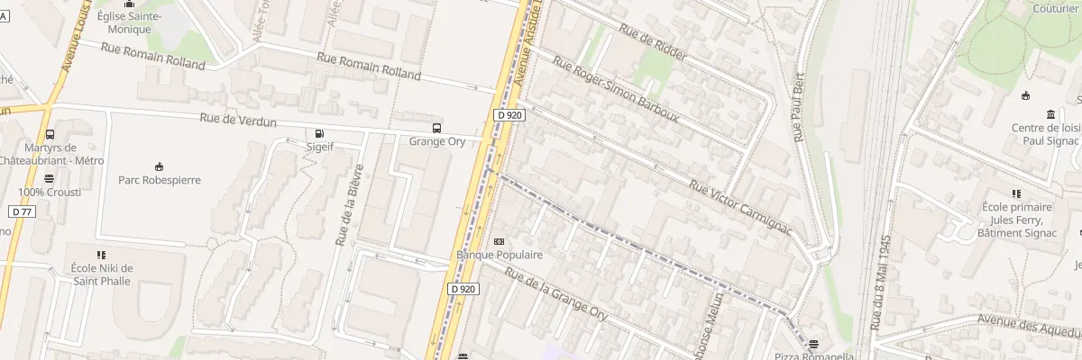 Plan du 48 Rue de la Gare à Arcueil