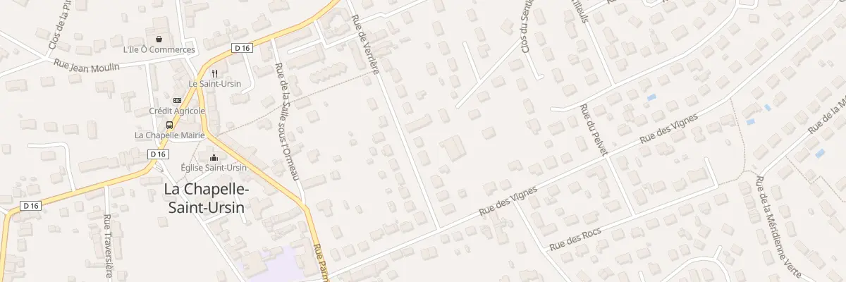 Plan du 6B Rue de Verrière à La Chapelle-Saint-Ursin