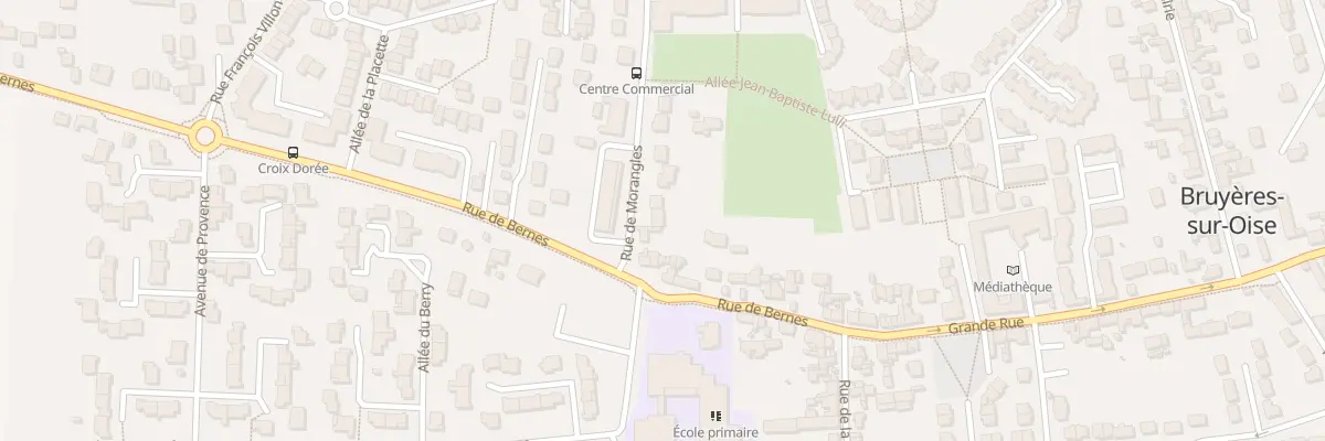 Plan du 4 Rue de Morangles à Bruyères-sur-Oise