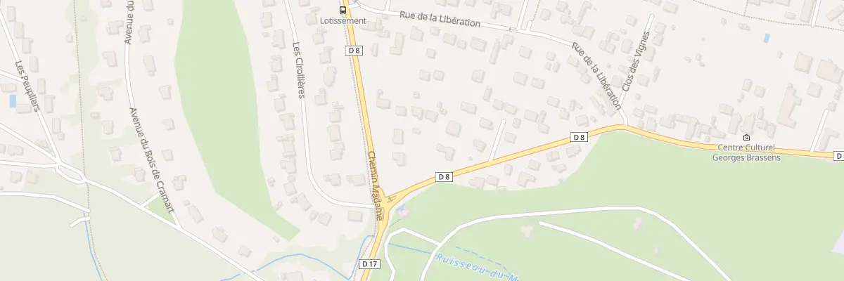Plan du 22 Rue du Petit Saint-Vrain à Saint-Vrain