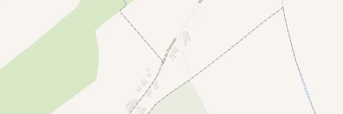 Plan du 1985 Rue du Transvaal à Estrée-Blanche