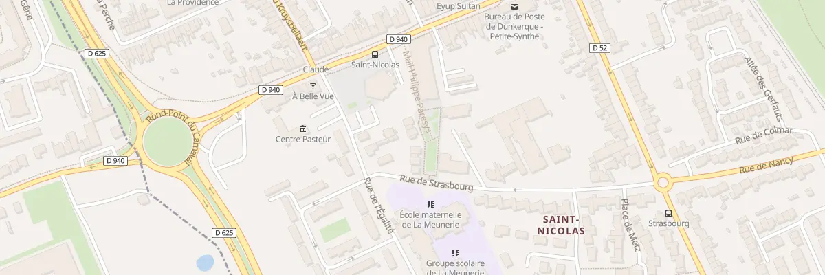 Plan du 35 Rue de Strasbourg à Dunkerque
