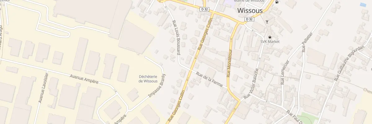 Plan du 18 Rue Georges Collin à Wissous
