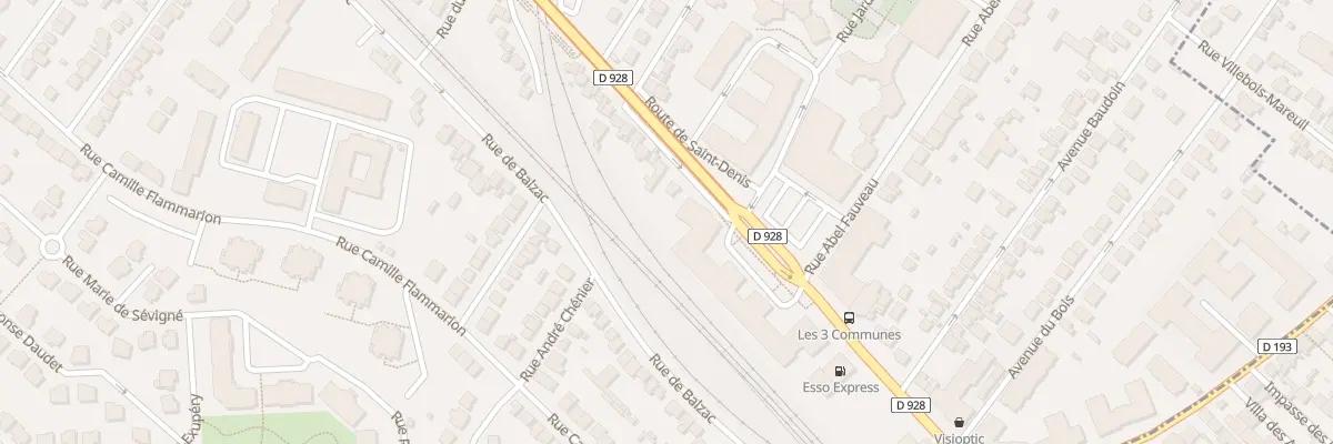 Plan du 21A Rte Saint Denis à Deuil-la-Barre