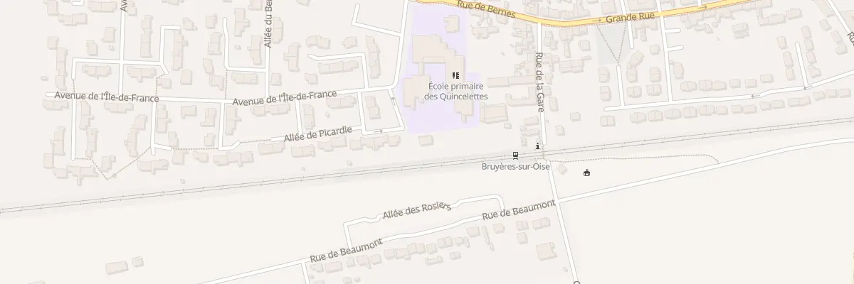 Plan du 1 Che de la Croix Dorée à Bruyères-sur-Oise