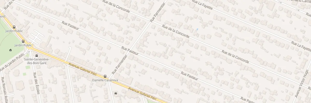 Plan du 67 Rue Pasteur à Sainte-Geneviève-des-Bois