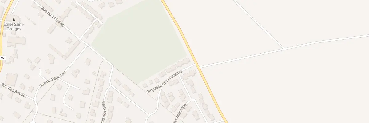 Plan du 4 Rue des Piverts à Villers-Bocage