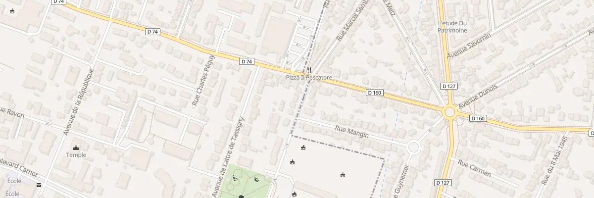 Plan du 37 Rue Charpentier à Bourg-la-Reine