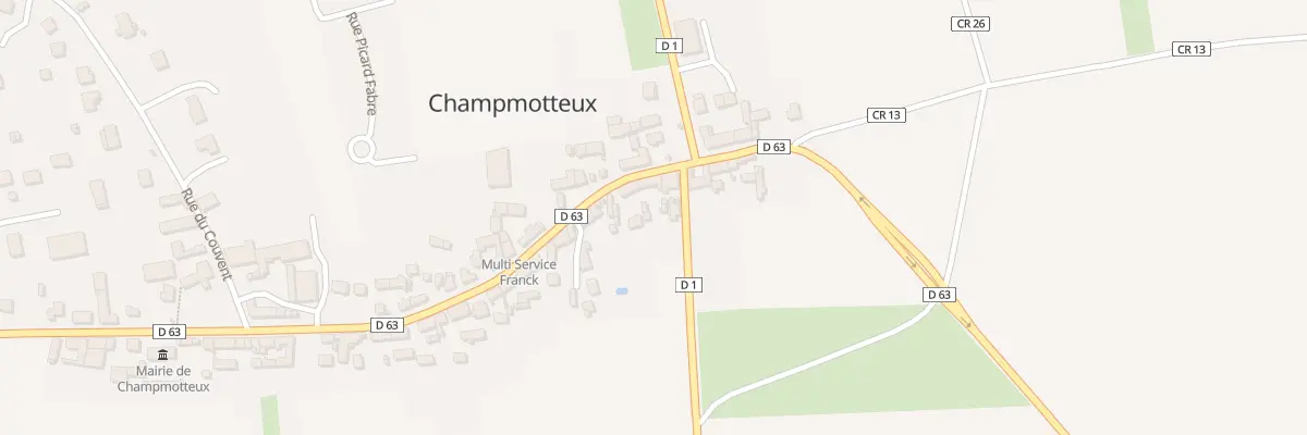 Plan du 48 Rue Michel de l’Hopital à Champmotteux