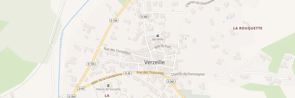 Plan du 2 Imp du Foyer à Verzeille