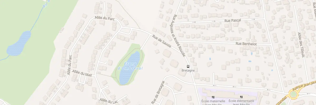 Plan du 3 Rue de Savoie à Domont