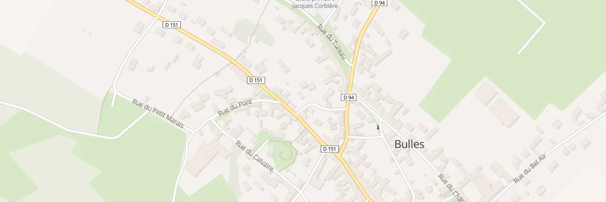 Plan du 10 Rue de Crèvecoeur à Bulles
