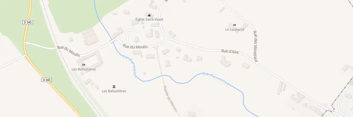 Plan du 376 Rue du Moulin à Gauchin-Verloingt