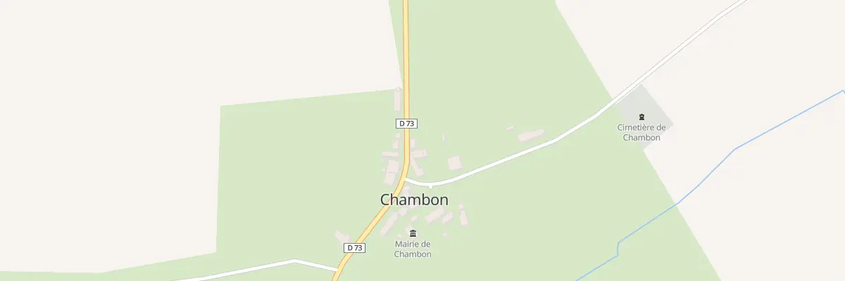 Plan du 111 Le Bourg à Chambon