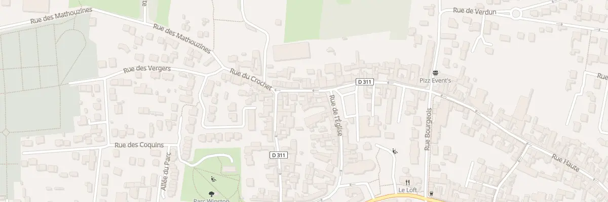 Plan du 6 Rue Haute à Deuil-la-Barre