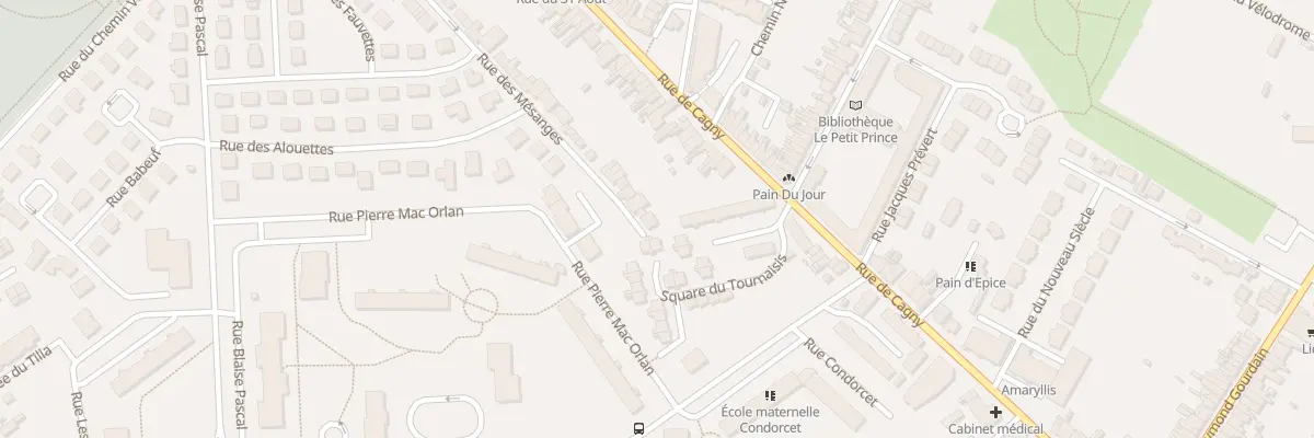 Plan du 386 Rue de Cagny à Amiens