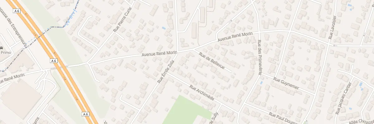 Plan du 27 Rue Emile Zola à Morangis