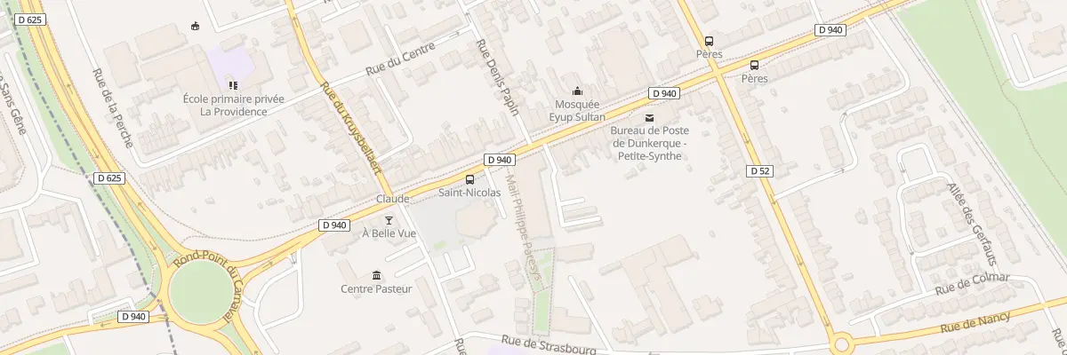 Plan du 3529 Av de Petite-Synthe à Dunkerque