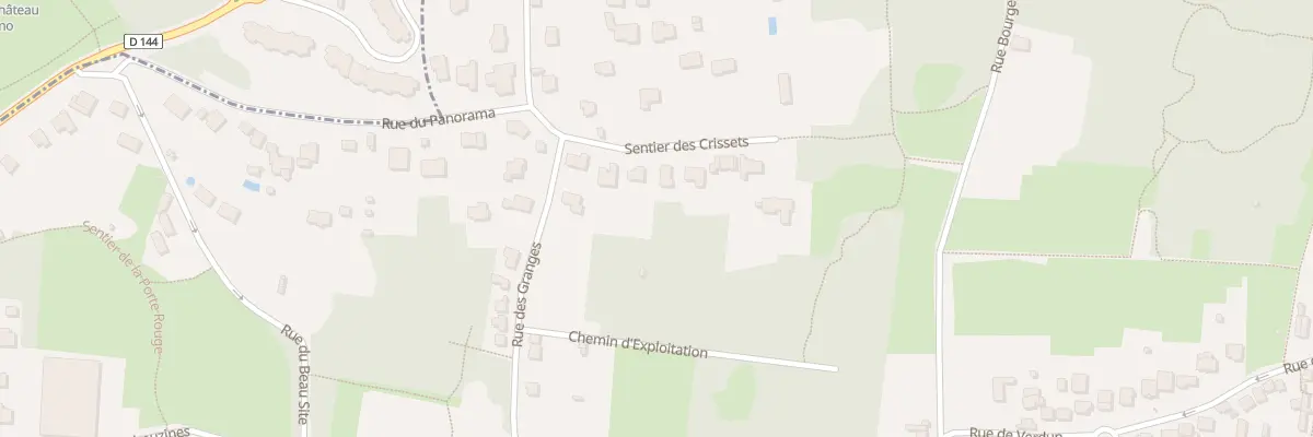 Plan du 12 Rue des Crissets à Deuil-la-Barre