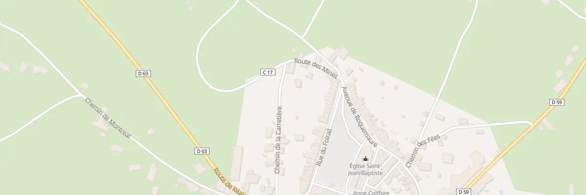 Plan du 32 Che de la Carretière à Montredon-Labessonnié