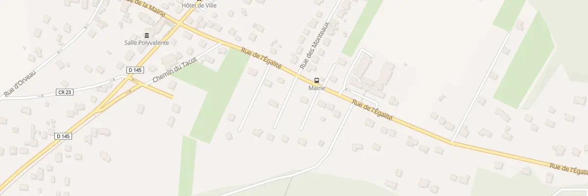 Plan du 12Q Rue de l’Egalité à D’Huison-Longueville