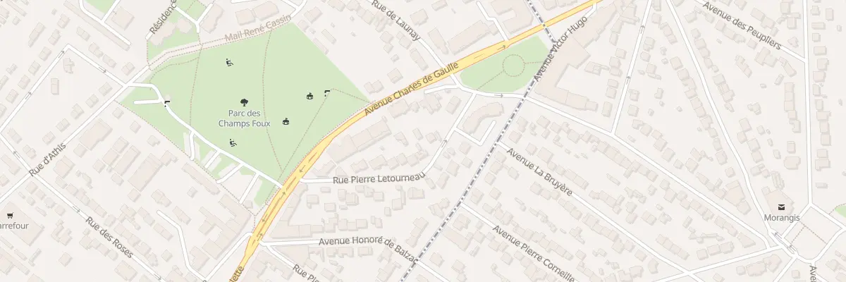 Plan du 17 Rue Pierre Letourneau à Chilly-Mazarin