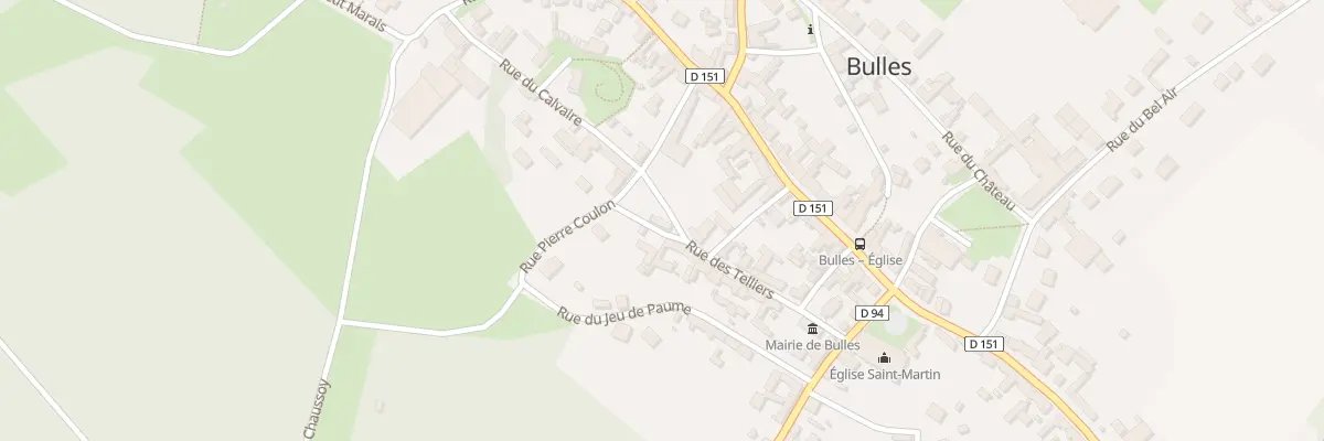 Plan du 12 Rue des Telliers à Bulles