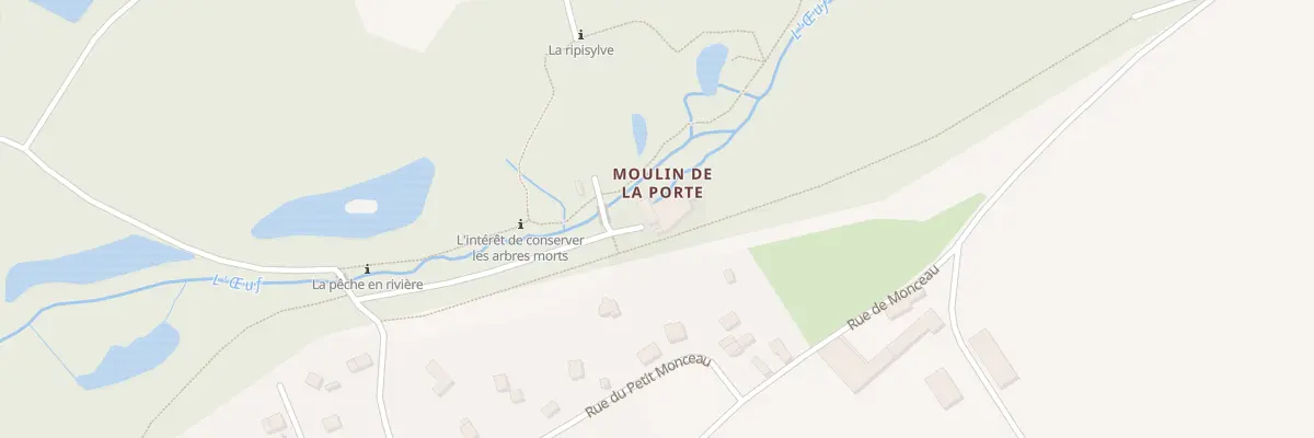 Plan du 5071 Moulin de la Porte à Nancray-sur-Rimarde