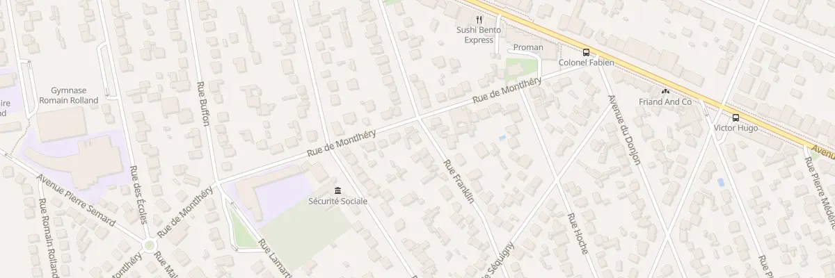 Plan du 28 Rue Franklin à Sainte-Geneviève-des-Bois