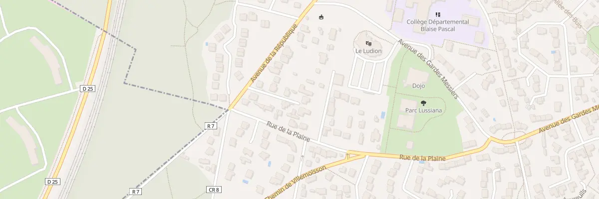 Plan du 53 Av de la Republique à Villemoisson-sur-Orge