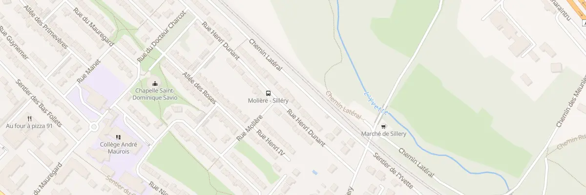 Plan du 30 Rue Henri Dunant à Épinay-sur-Orge