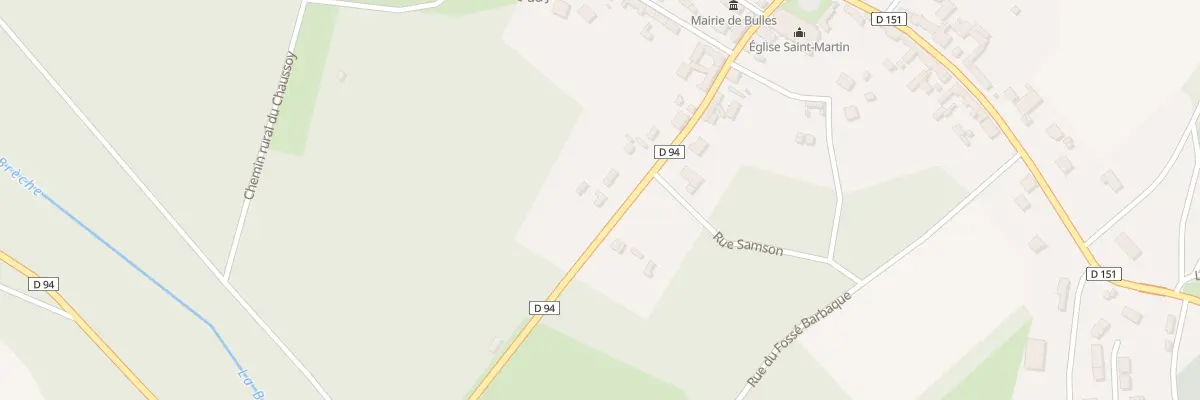 Plan du 18 Rue du Houssoy à Bulles