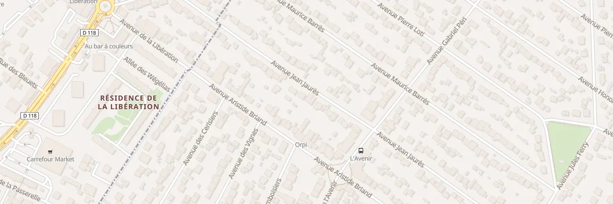 Plan du 67 Av Jean Jaures à Morangis