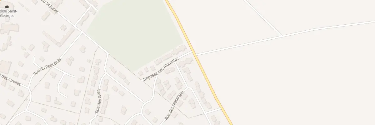 Plan du 3 Rue des Piverts à Villers-Bocage