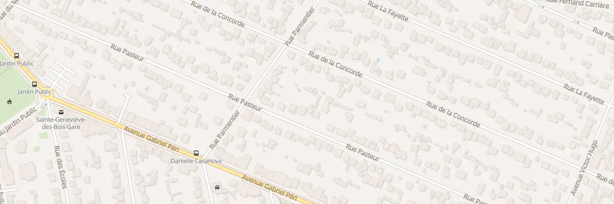 Plan du 71 Rue Pasteur à Sainte-Geneviève-des-Bois